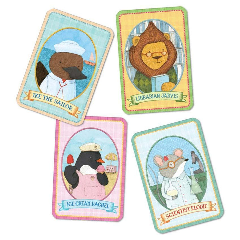 Animal Old Maid Card Game Games eeBoo Paper Skyscraper Gift Shop Charlotte