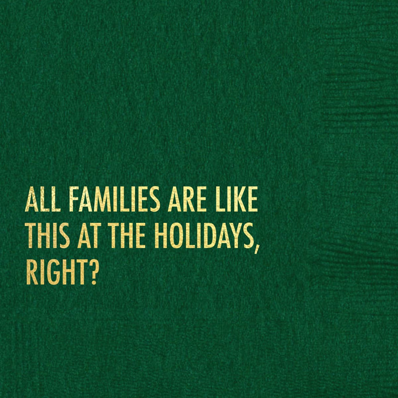 All Families Holiday Napkin Napkins Pretty Alright Goods  Paper Skyscraper Gift Shop Charlotte