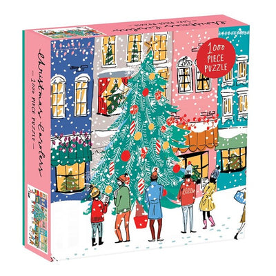 1000 Piece Sq Christmas Carolers Holiday Puzzle | Galison Fun Chronicle  Paper Skyscraper Gift Shop Charlotte