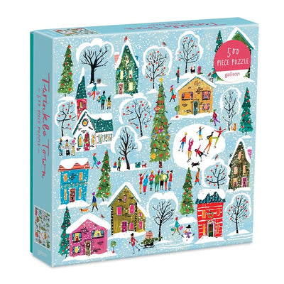 500 Piece Twinkle Town Puzzle | Galison Fun Chronicle  Paper Skyscraper Gift Shop Charlotte