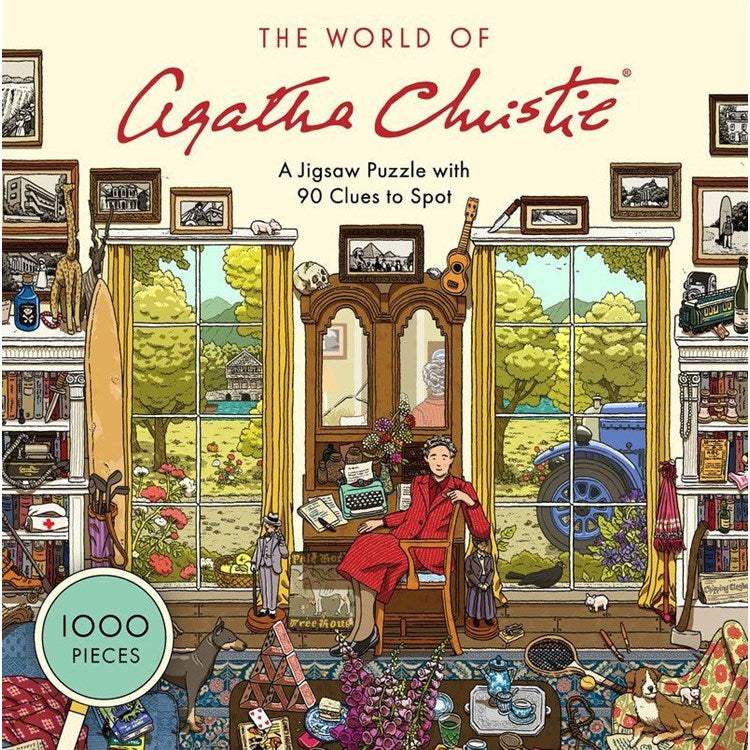 1000-piece puzzle | World of Agatha Christie Fun Chronicle  Paper Skyscraper Gift Shop Charlotte