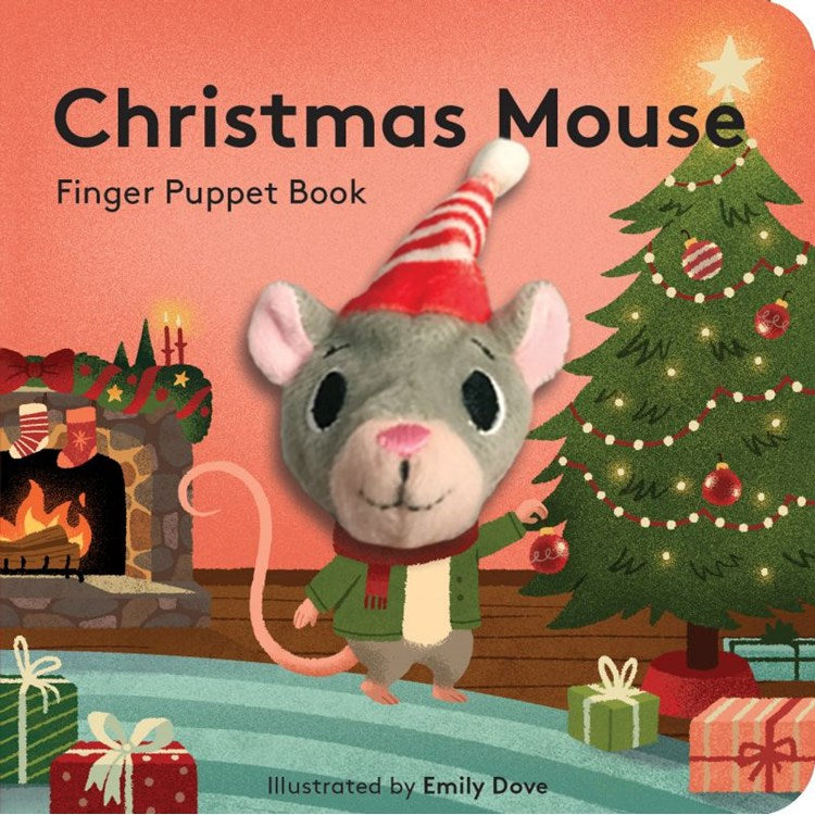 Christmas Mouse: Finger Puppet Book Kids Chronicle  Paper Skyscraper Gift Shop Charlotte