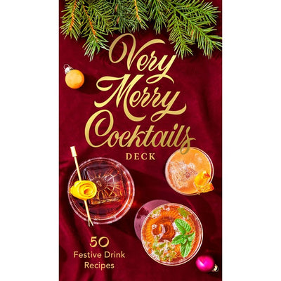 Very Merry Cocktails Deck Seasonal Chronicle  Paper Skyscraper Gift Shop Charlotte