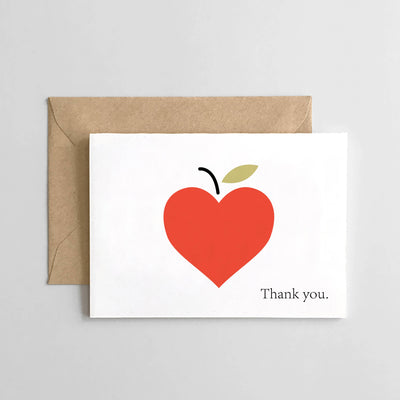 Thank You | Teacher Appreciation Card Cards Spaghetti & Meatballs  Paper Skyscraper Gift Shop Charlotte