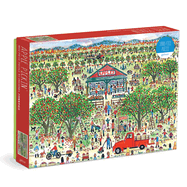 Michael Storrings Apple Pickin' 1000 Piece Puzzle Puzzles Chronicle  Paper Skyscraper Gift Shop Charlotte